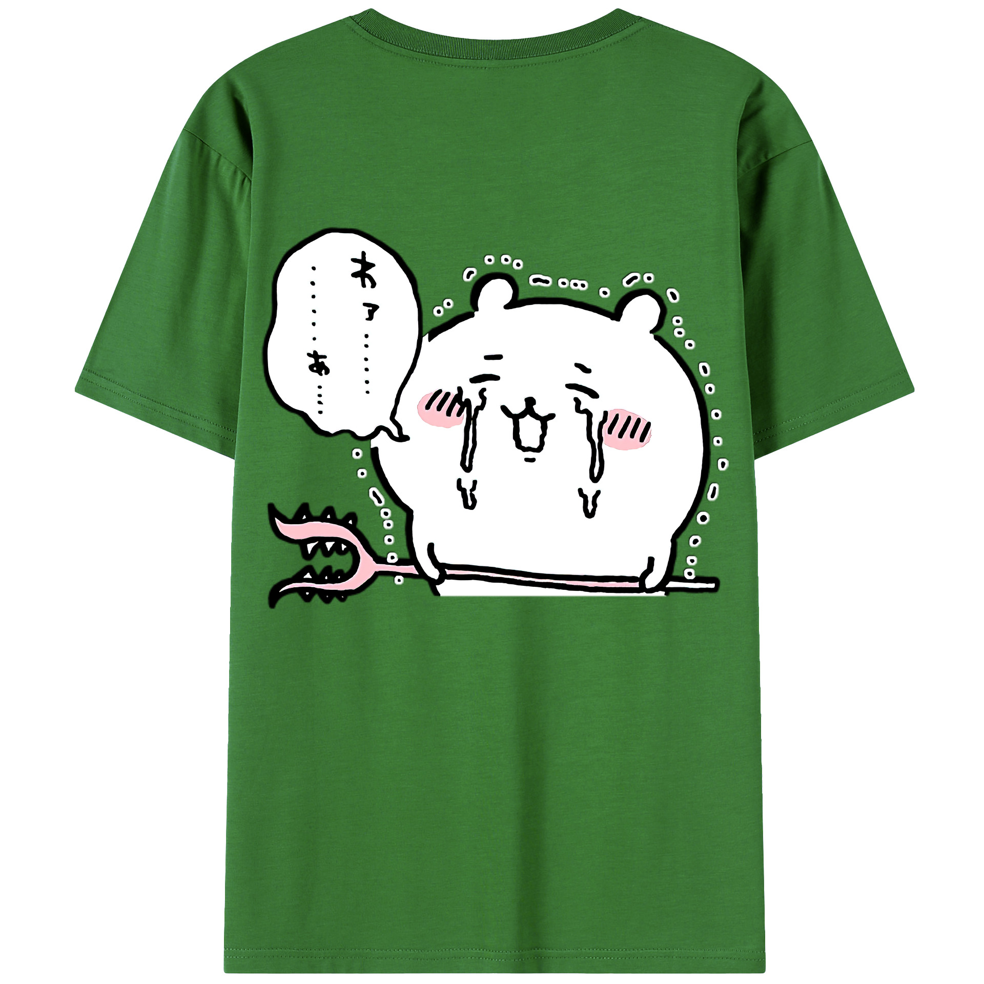（画像用） ちいかわ ちいかわ Chii-kawa chiikawa レディース半袖Tシャツ(バックプリント)